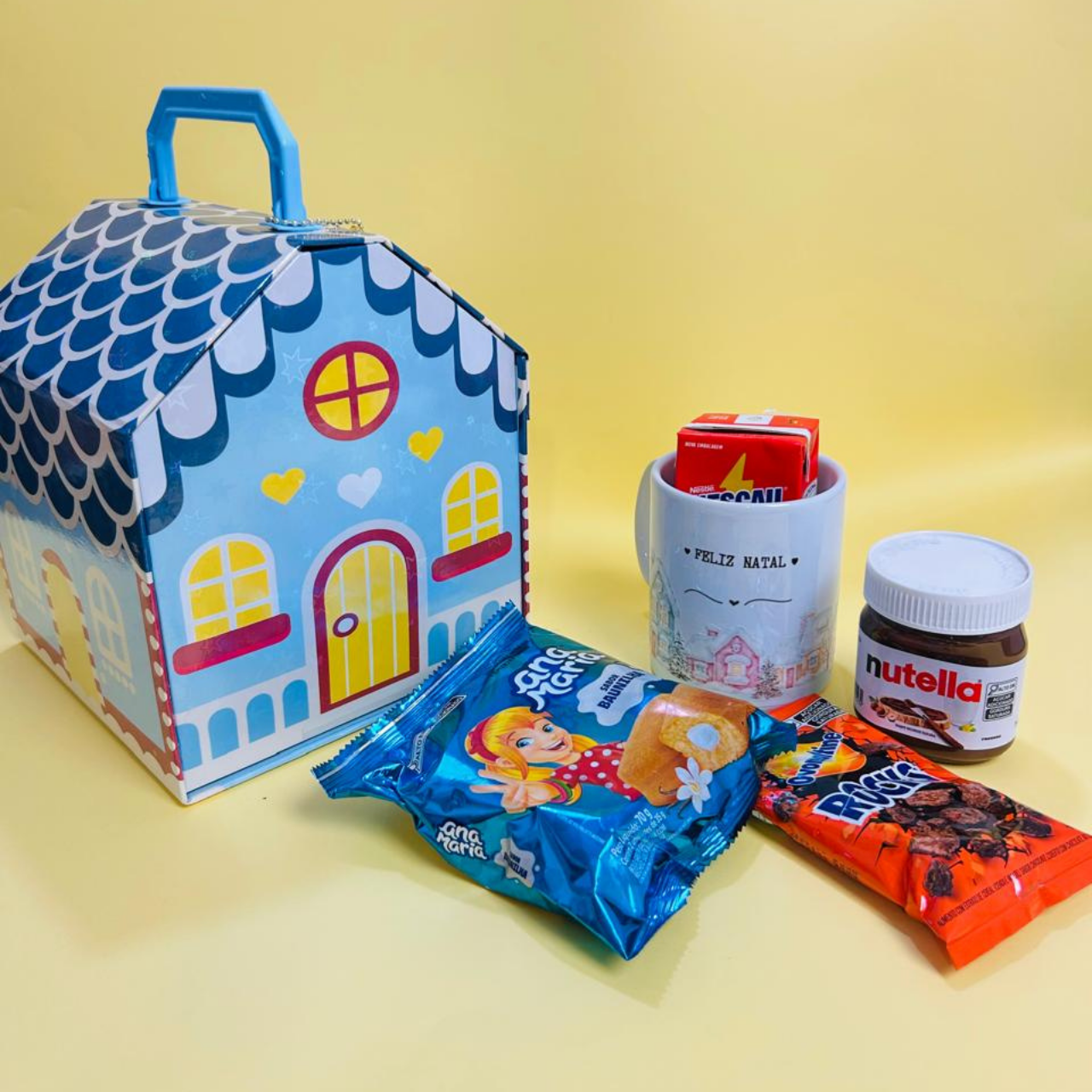 Kit DIY Maleta Casinha de Natal - Versão "Mini Confeiteiro"