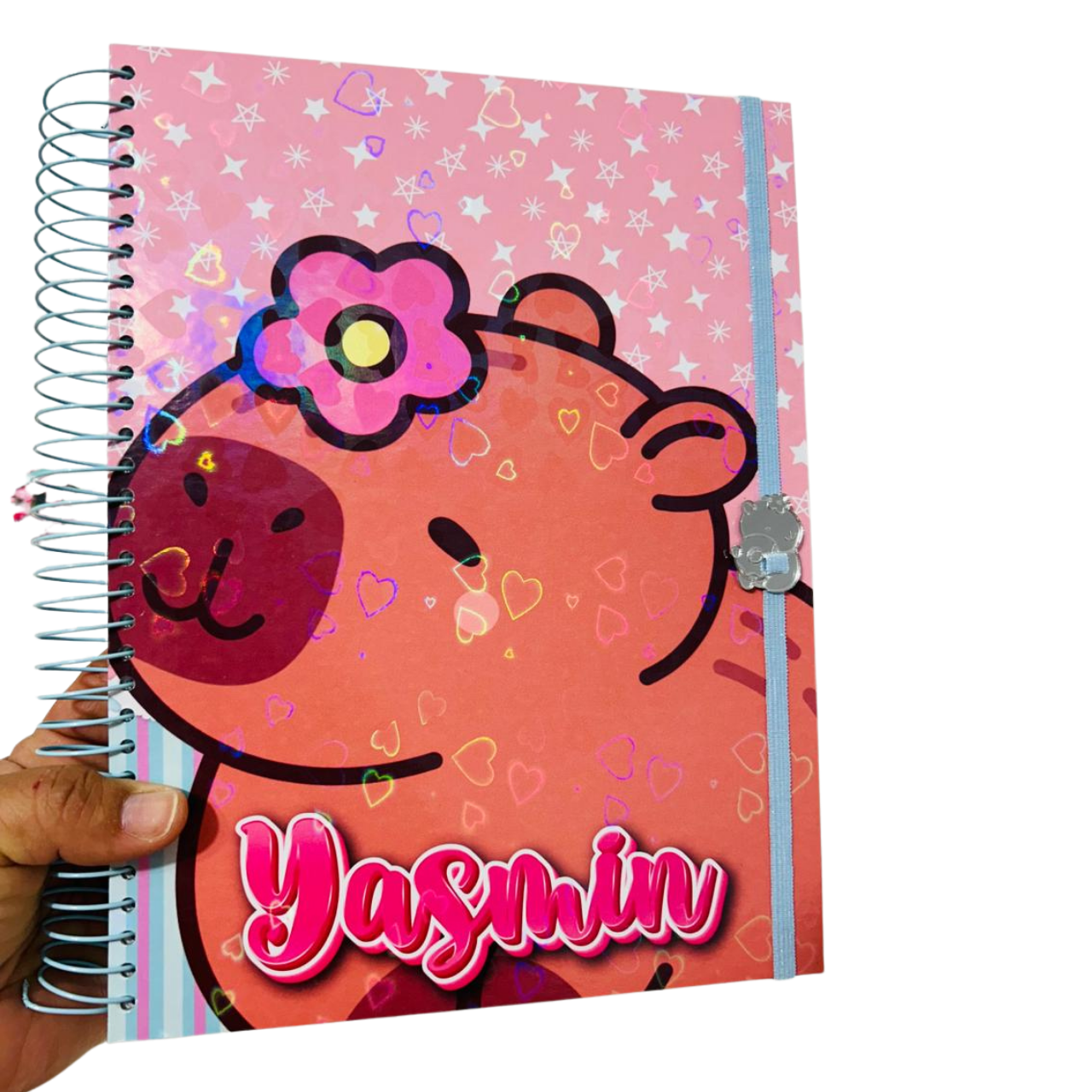 Caderno Capivara 6 Matérias (A5 ou Universitário) | Perfumado + Marcador