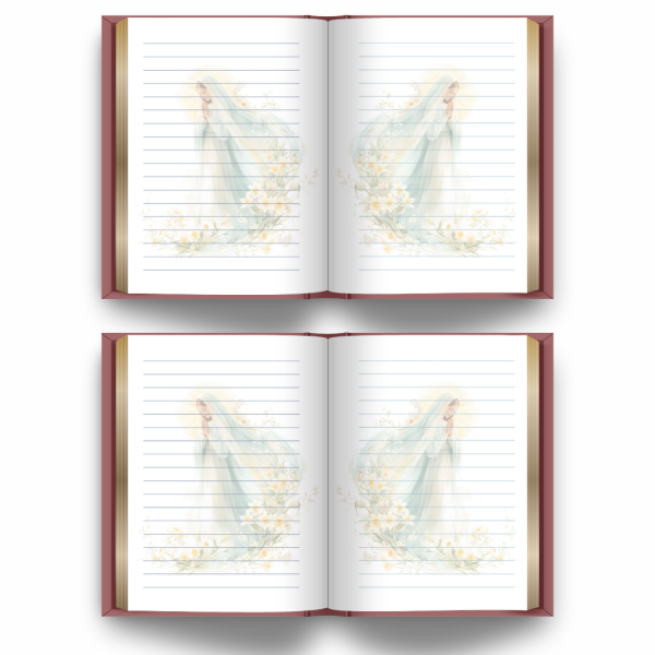 Livro de Orações Católicas Personalizado - Lembrança de Luxo para Primeira Eucaristia ou Batismo