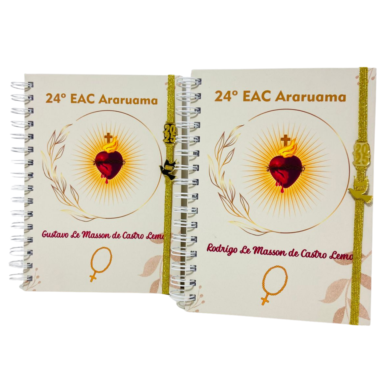 Caderno Personalizado A5 - EAC (Encontro de Adolescentes com Cristo)