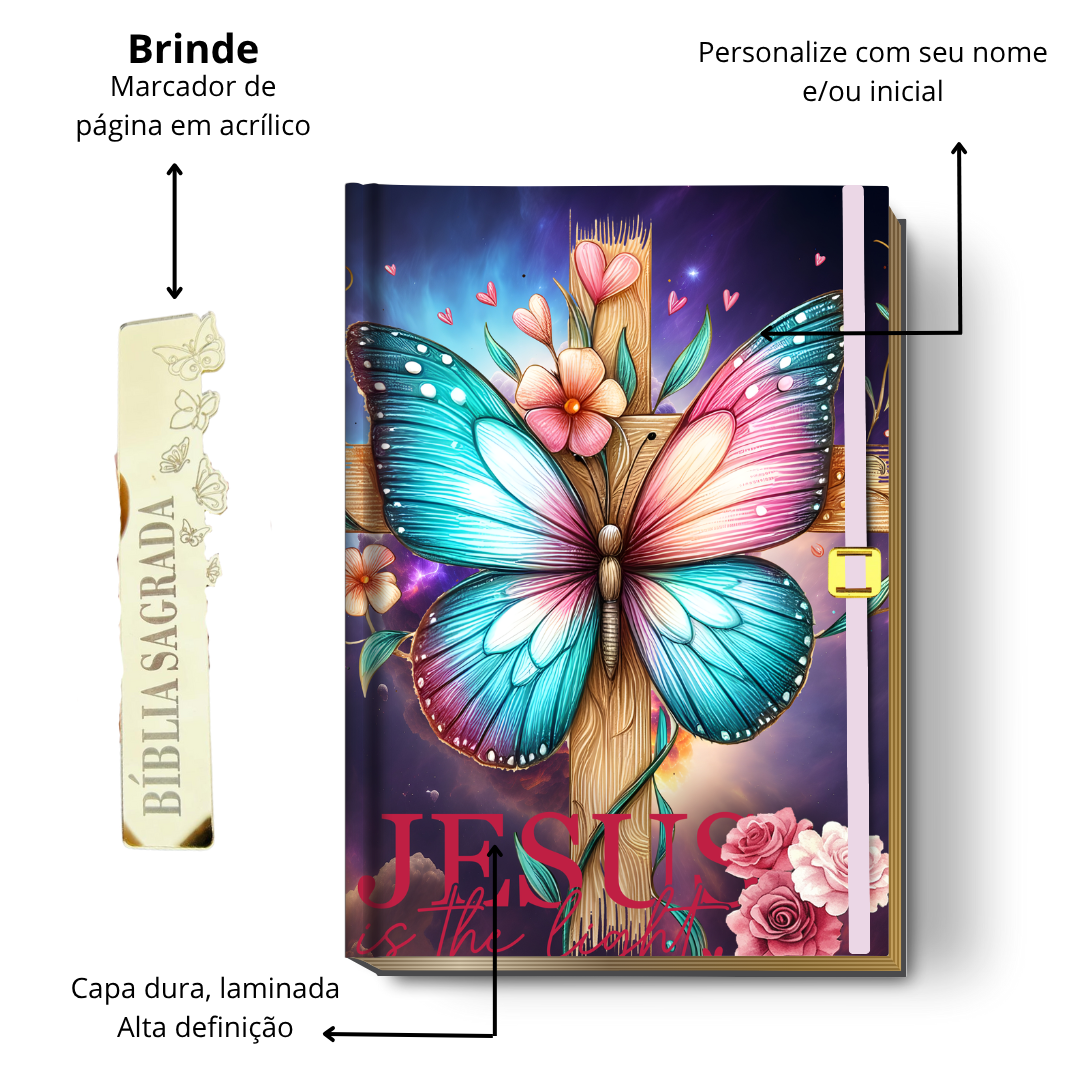 Kit faça você Mesma Bíblia Personalizada