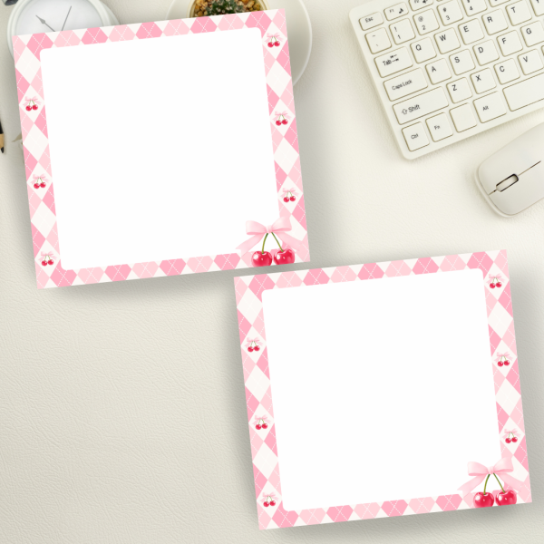 Planner Diário Permanente Personalizado "Cereja" (Holográfico) | Escolha sua Encadernação + Brindes Especiais