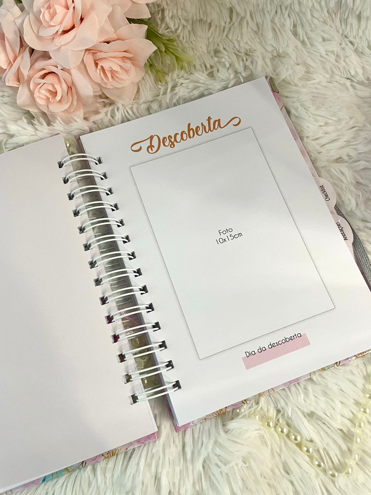 Caderneta da Gestante Personalizada (Diário de Gravidez) - Opções de Kits de Luxo com Caneca