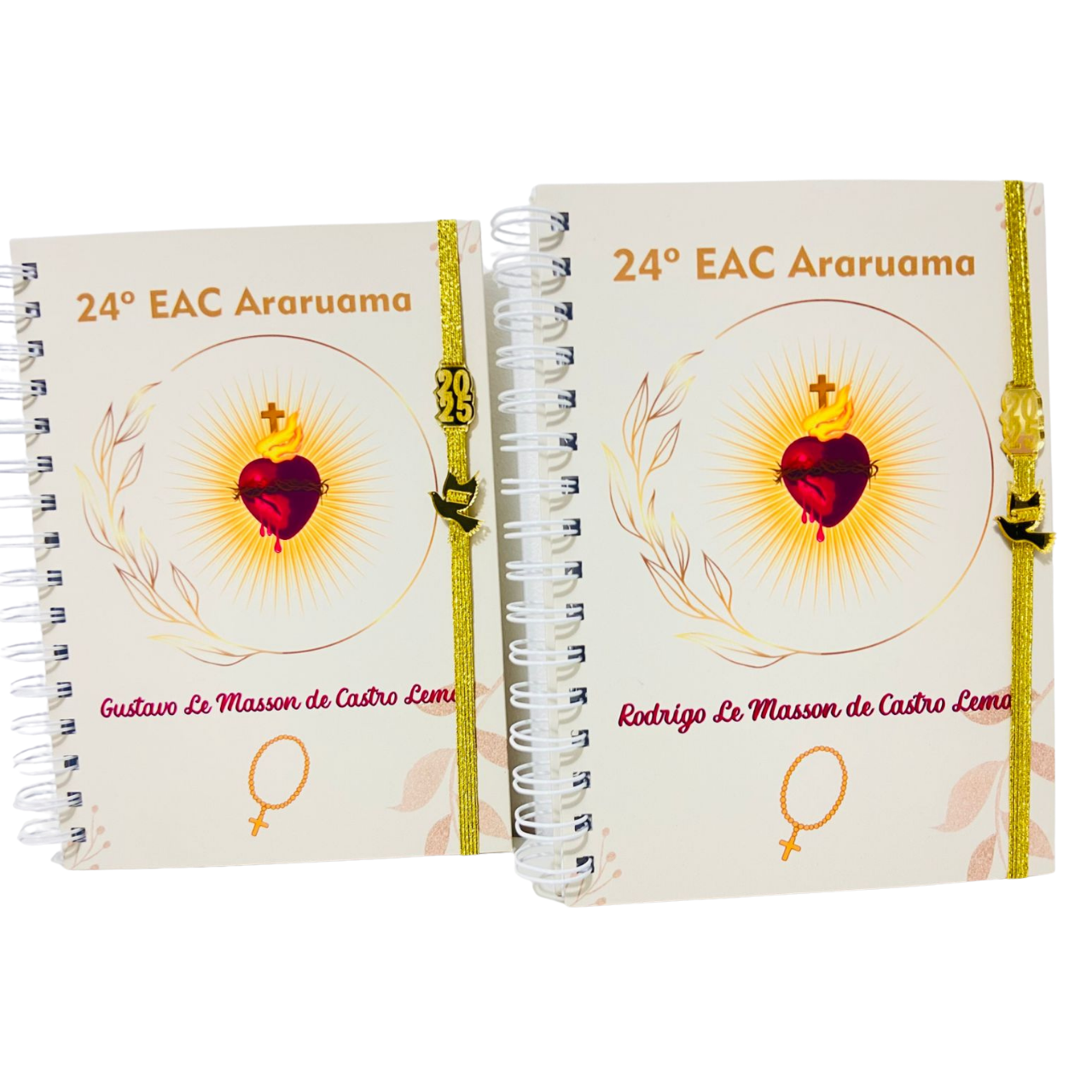 Caderno Personalizado A5 - EAC (Encontro de Adolescentes com Cristo)
