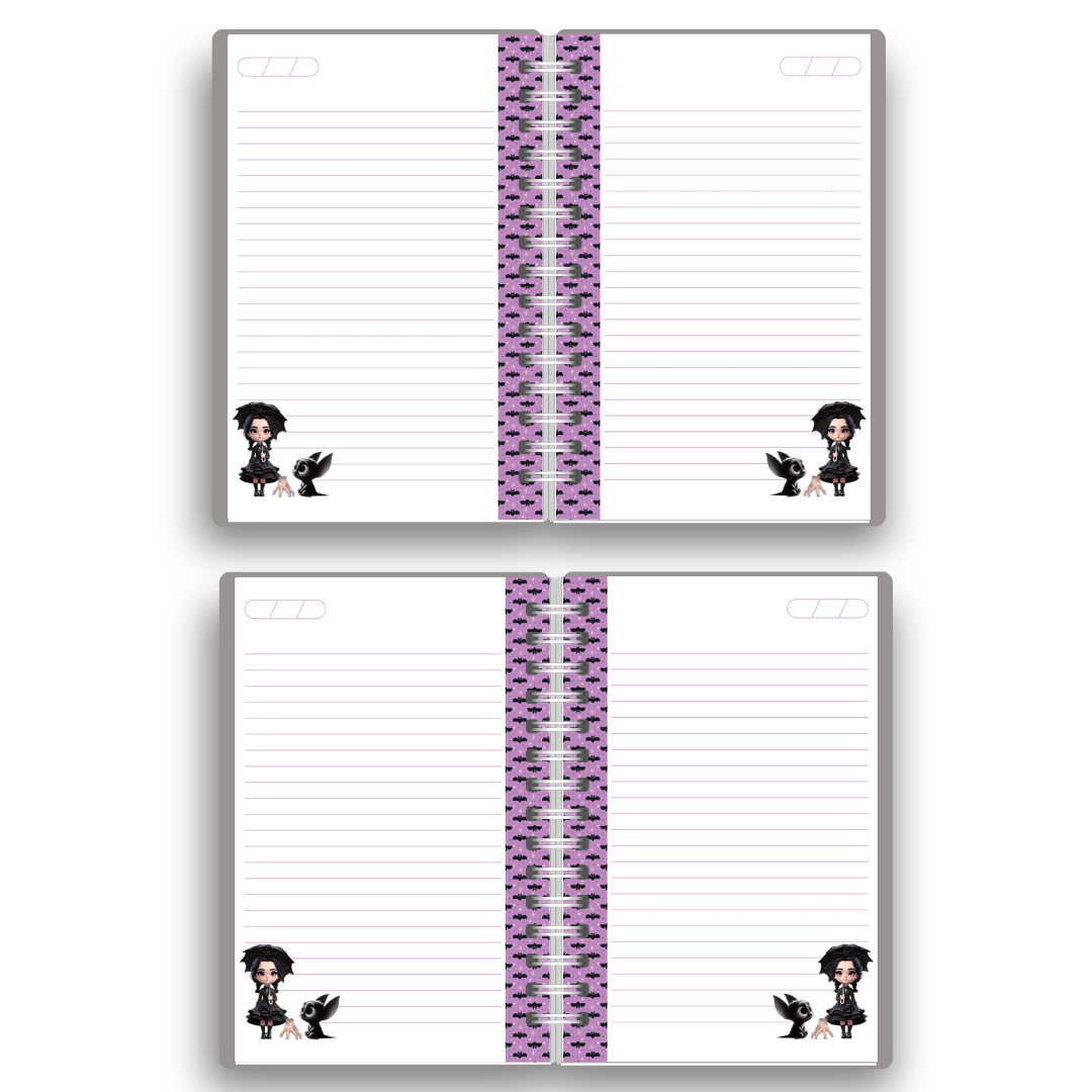 Caderneta de Vacinação Personalizada | Tema Vandinha (2 Opções de Capa)