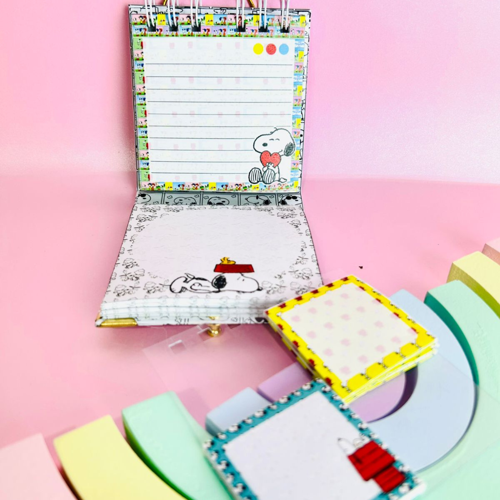 Kit faça você mesma bloquinho duplo