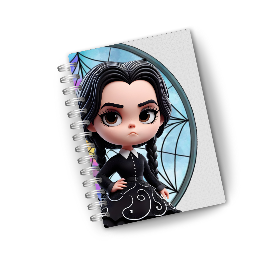 Caderneta de Vacinação Personalizada | Tema Vandinha (2 Opções de Capa)