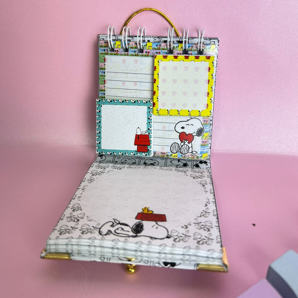 Kit faça você mesma bloquinho duplo