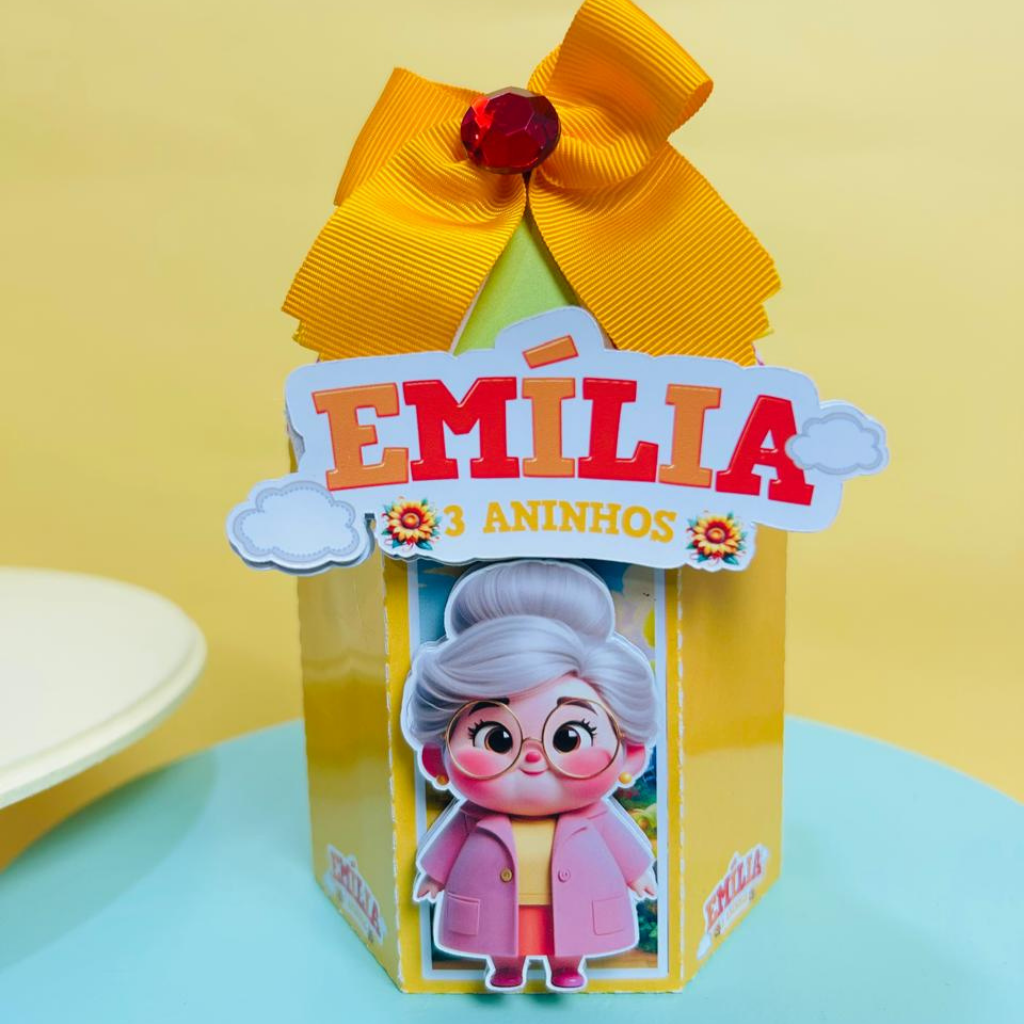 Kit festa Personalizada sítio do Pica Pau Amarelo - Pegue e Monte - já vai montado é só encaixar o fundo)