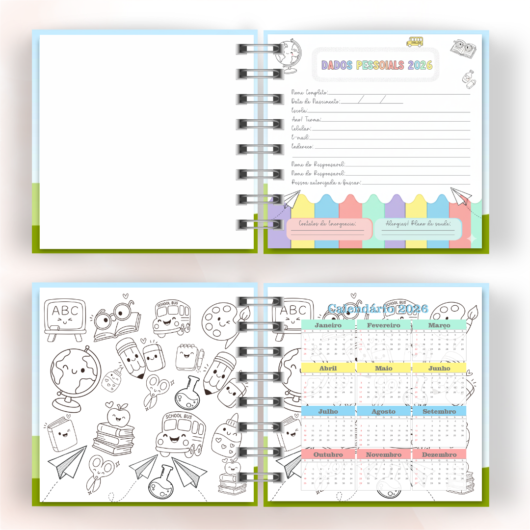 Agenda Escolar Pocket